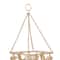 32" Gold Metal Traditional Sun & Stars Wind Chime